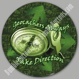 Geocachers always take direction